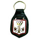 Leather Keyrings With Emblems
