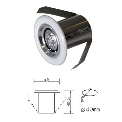 led 1w cabinet light 