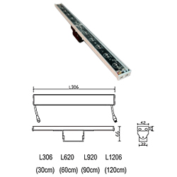 led 1w outline light