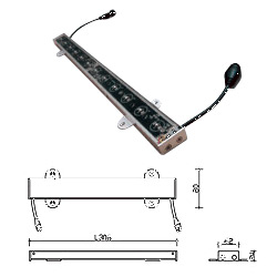 led 1w outline lights