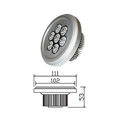 led 7w landing lights 