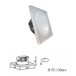 led 7w recessed lights 