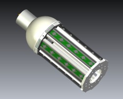 led aluminum plug lights