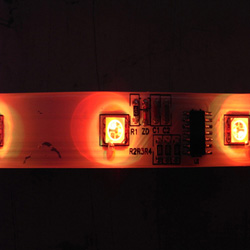 led chasing flexible strips 