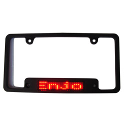 led license plate frame