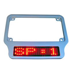 led moto car license plates