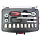 led ratchet handle and twist socket set 