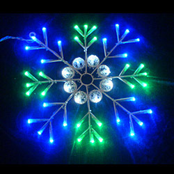 led snowflakes