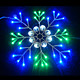 LED Snowflake Decorative Lights