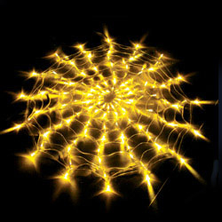 led spider web lights 