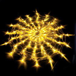 led spider web lights