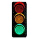 LED Traffic Lights ( Red Yellow Green / Round )
