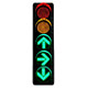 LED Traffic Signals ( 5 Units Red Yellow Round Plus 3 Arrow Green)