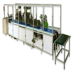 lever arch file assembling line