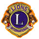 lions international embroidered patch 