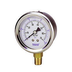 liquid filled pressure gauge 