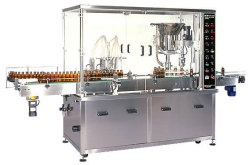 liquid filling and capping machine 