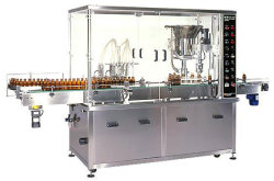 liquid filling and capping machine