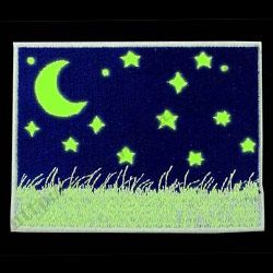 luminous embroidery patches 