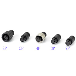 m12 series sensor molded socket cable types 