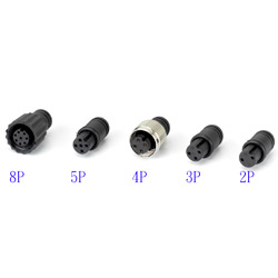 m12 series sensor molded socket cable types