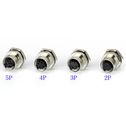 m12 series sensor socket pcb types