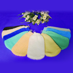 massage bathing mitt