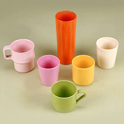 melamine cup and sauce dish 