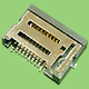 memory stick card connector 
