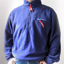 mens polar fleece pullover