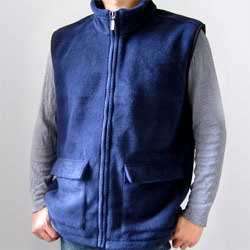 mens polar fleece vest