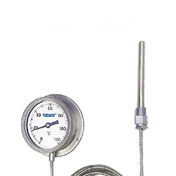 mercury capillary thermometers