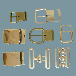 metal buckles 