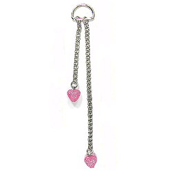 metal ornament with plastic beads 