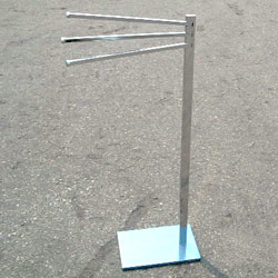 metal square tube towel holder 