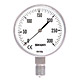 micro pressure gauge bottom mounting 