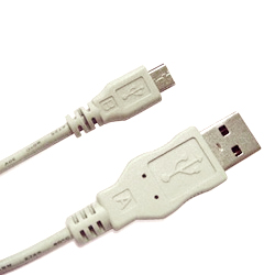 micro usb cable with usb 2.0 a/m to micro usb b/m