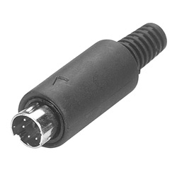 mini din and quicklock connector