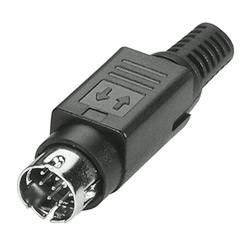 mini din and quicklock connector