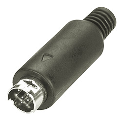 mini din assembly plug