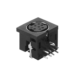 mini din horizontal socket