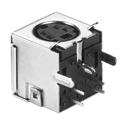 mini din horizontal sockets