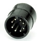 Mini Din Molded Plug Solder Types