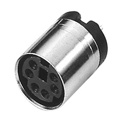 mini din molded socket soldes types 