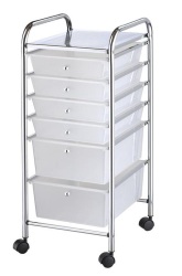 mobile storage drawer carts 