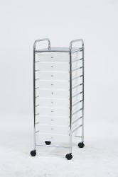 mobile storage drawer carts 