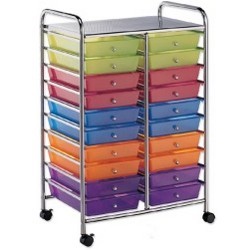 mobile storage drawer carts