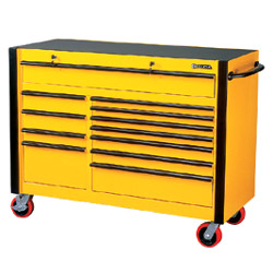 12 drawer heavy duty mobile work station