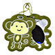 Monkey Embroidered Luggage Tags