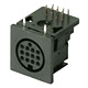 Multi Pole Horizontal Sockets PCB Quick Locks